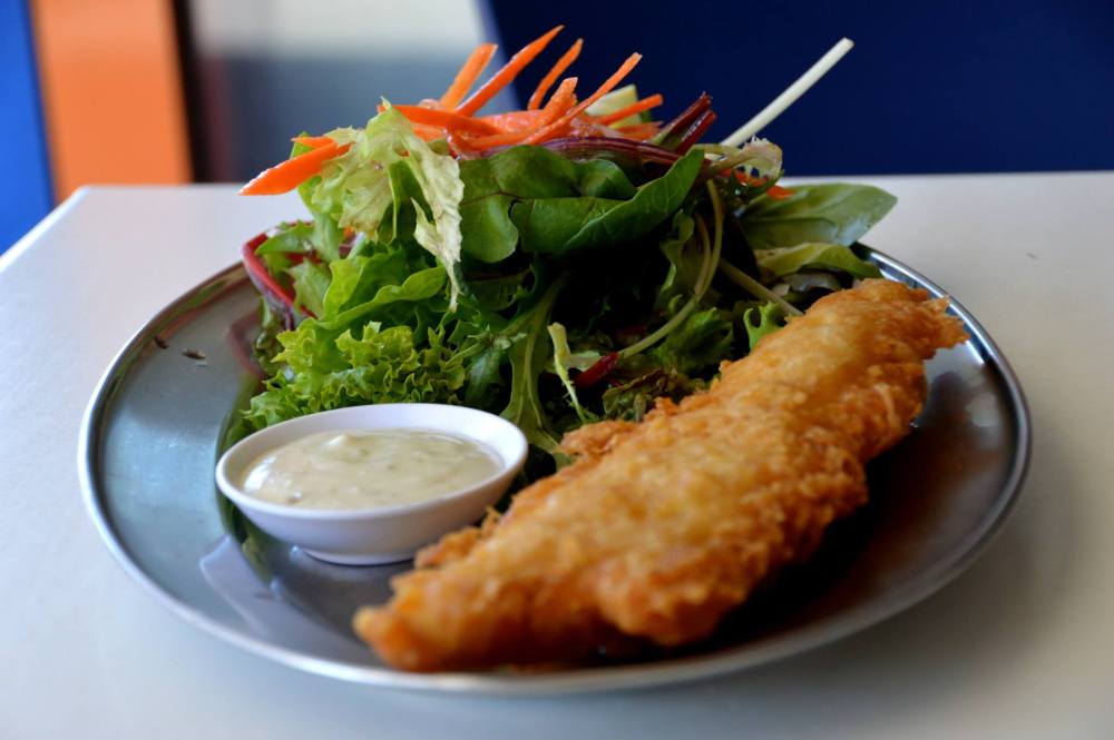 Butterfish and Salad