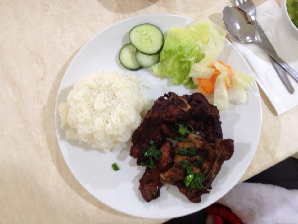 Grilled Pork Chop Rice