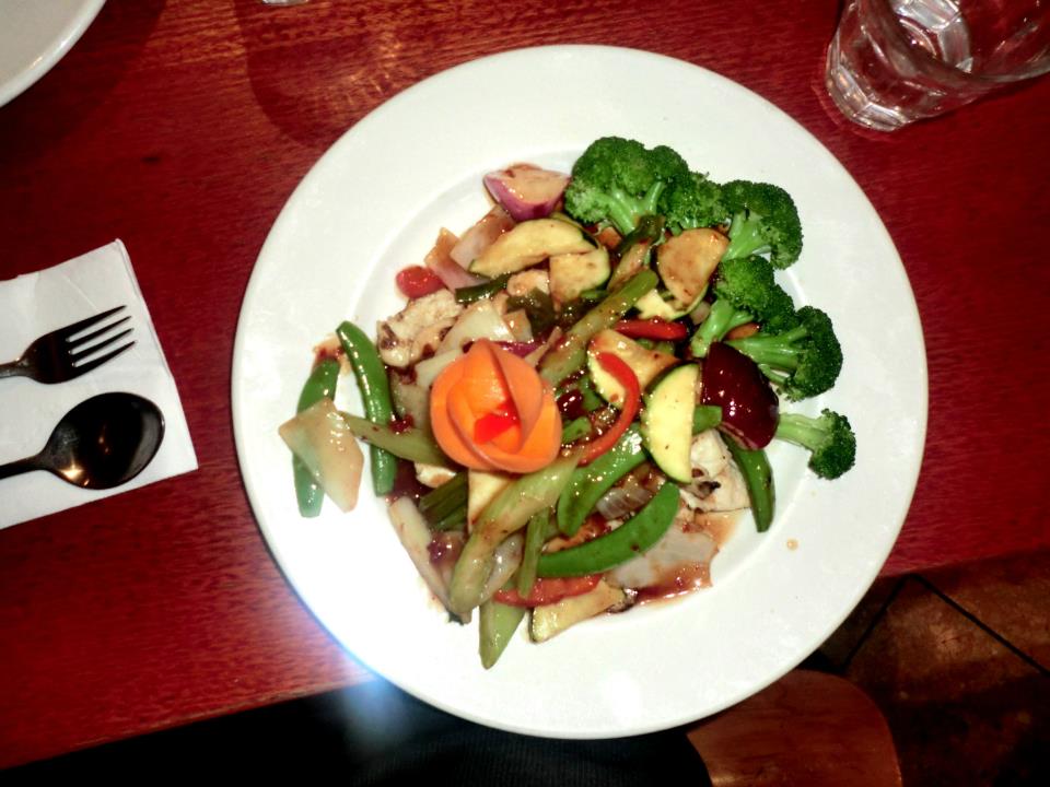 Chargrilled Chicken in Sweet Chilli Sauce