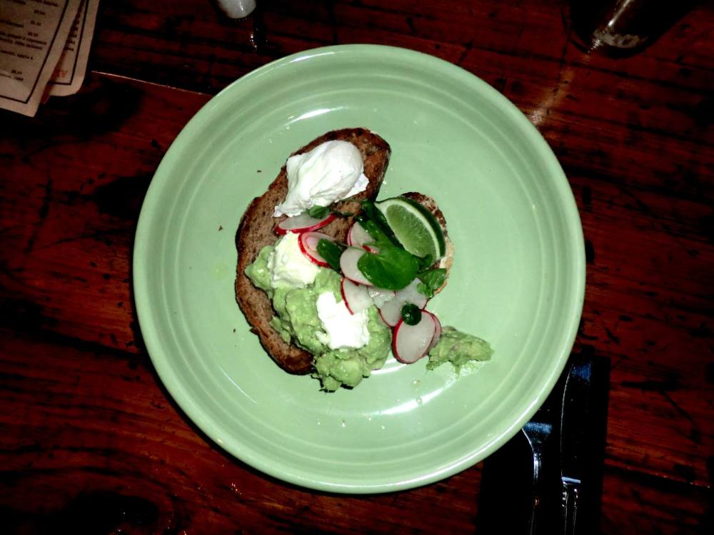 Smashed Avocado and Poached Egg