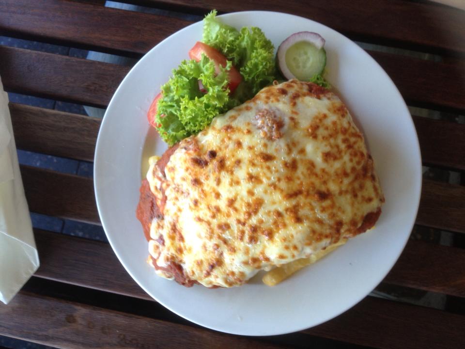 Chicken Schnitzel Parmigiana