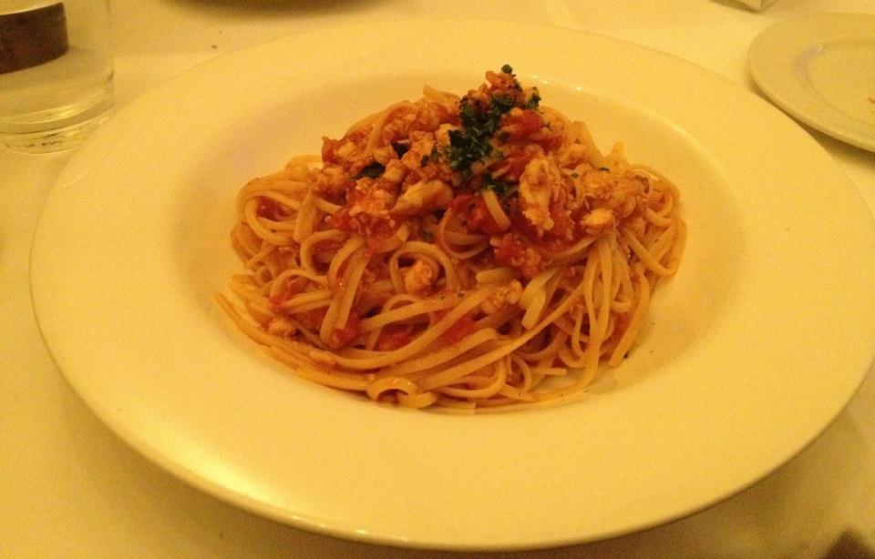 Crab Meat Linguine