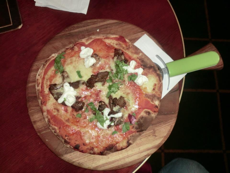 Turkish Lamb Pizza