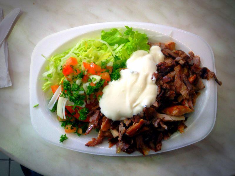 Combination Yiros Plate