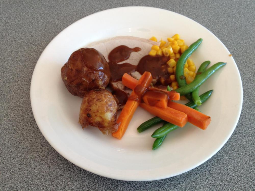 Roast Pork with Vegetables