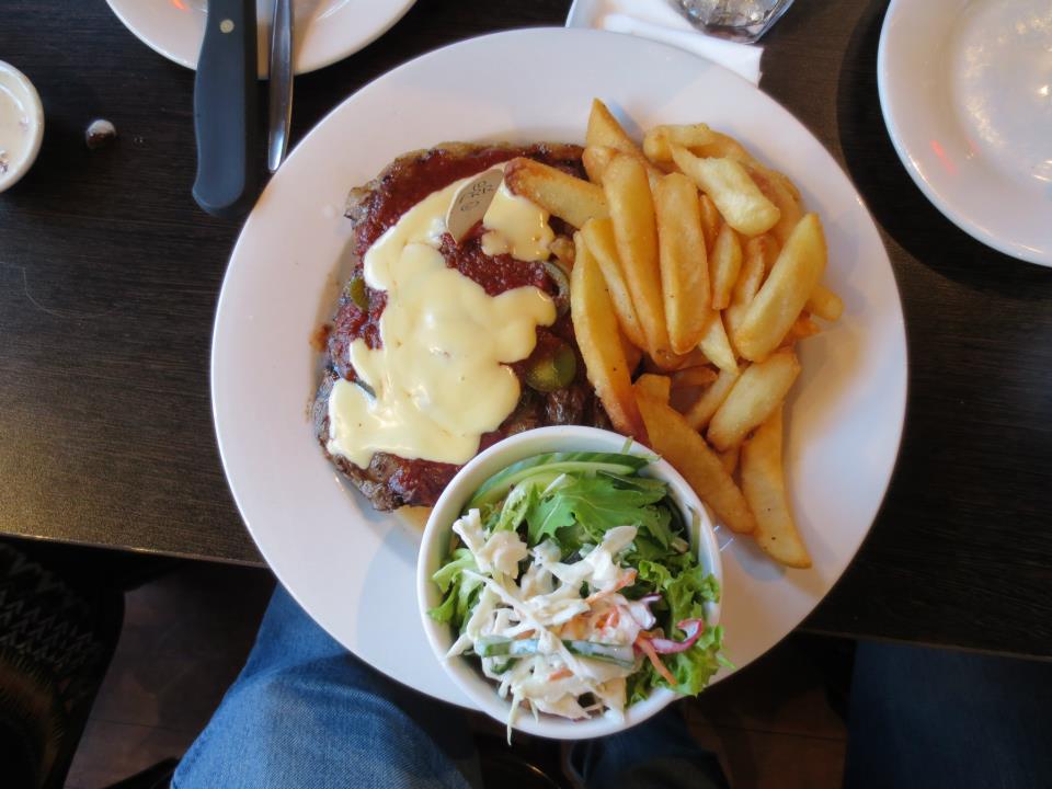 Fiery Red Rock Steak