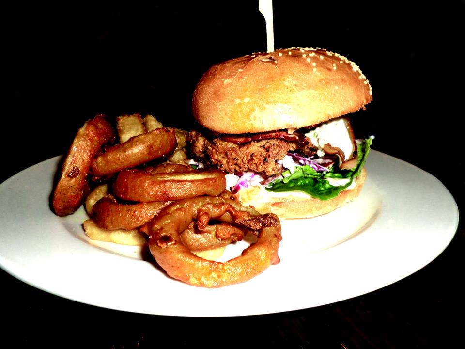 Cajun Fried Chicken Burger