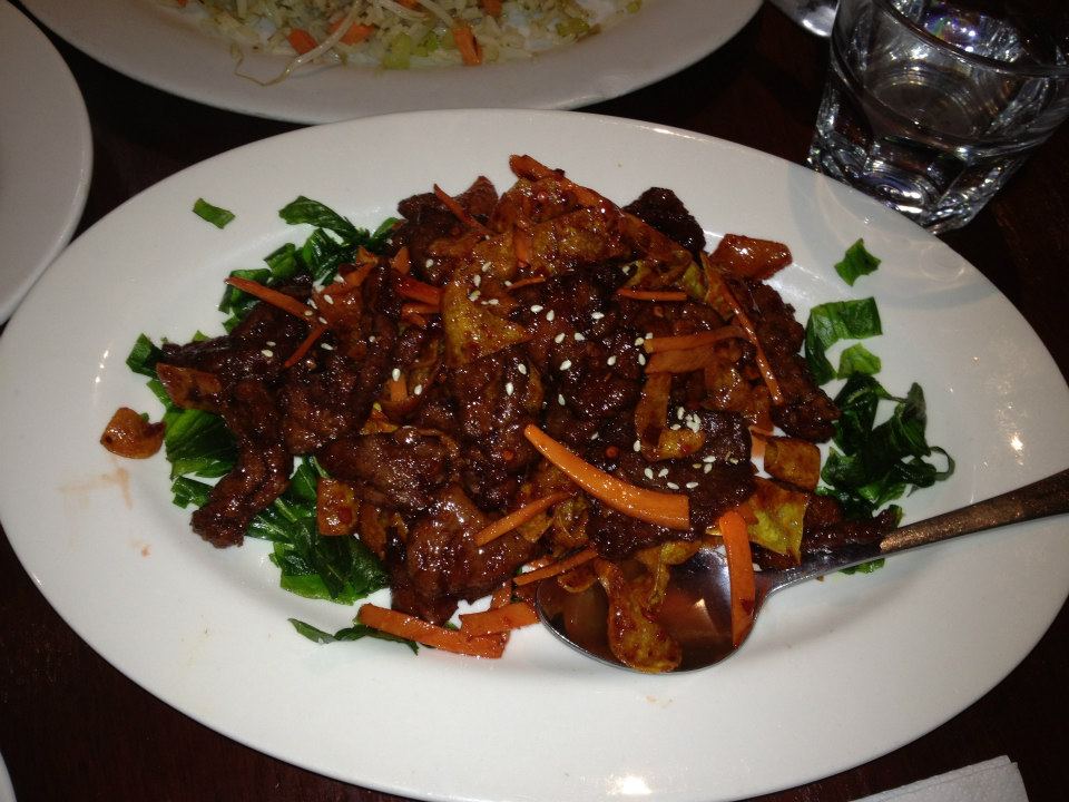 Crispy Beef Peking Style