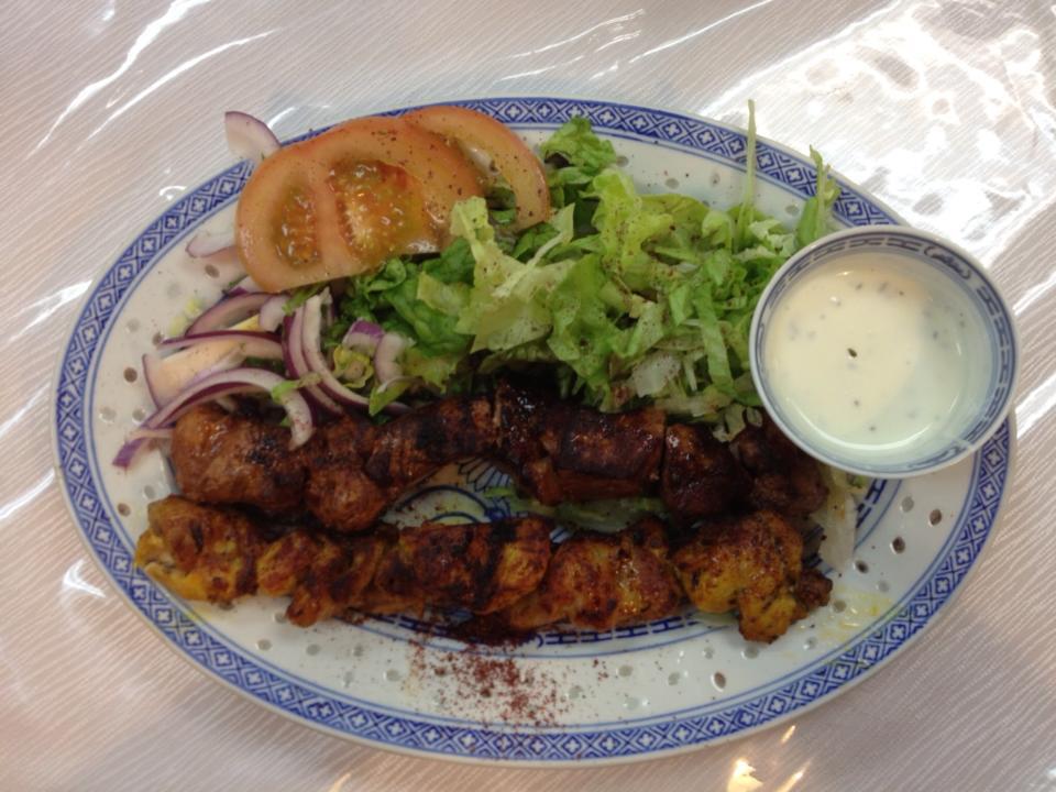 Lamb and Chicken Kabab