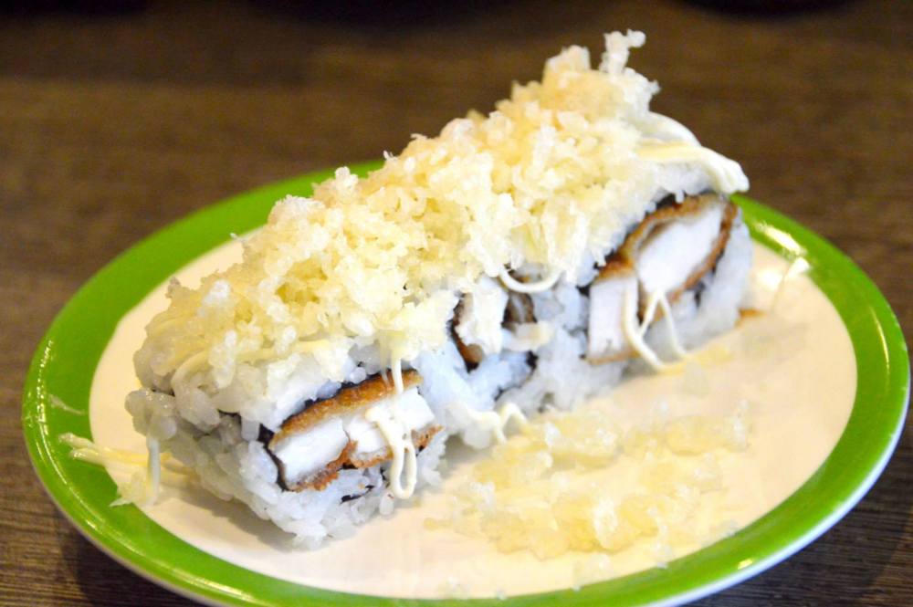 Crumbed Chicken Sushi