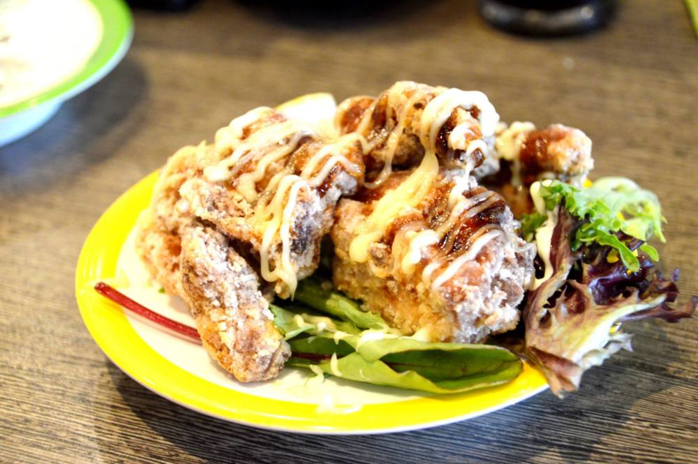 Chicken and Cheese Karaage