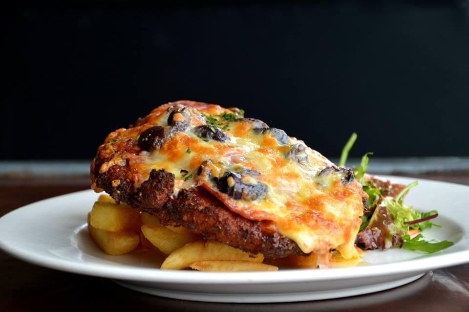 Hungarian Chicken Parmi