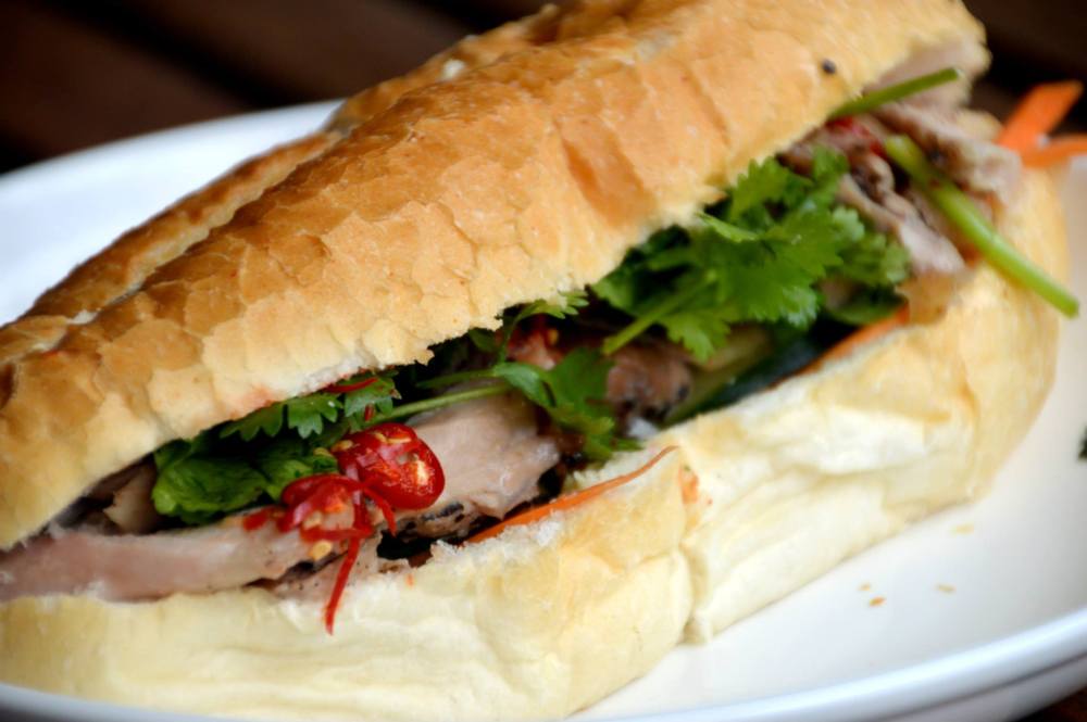 Black Pepper Chicken Banh Mi