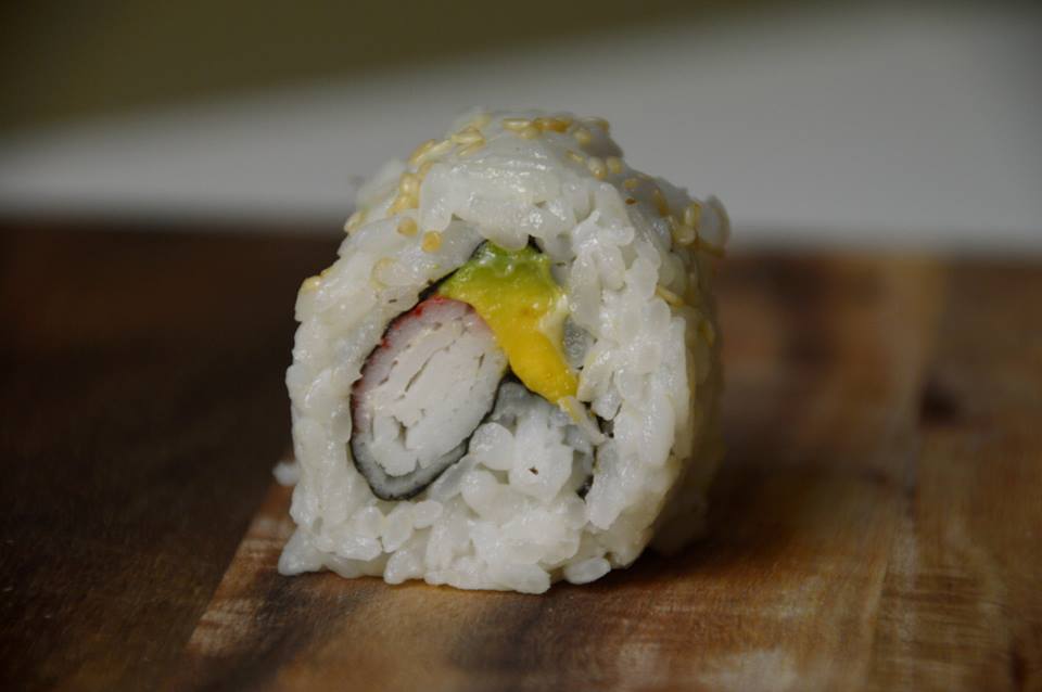 Crab and Avocado Sushi