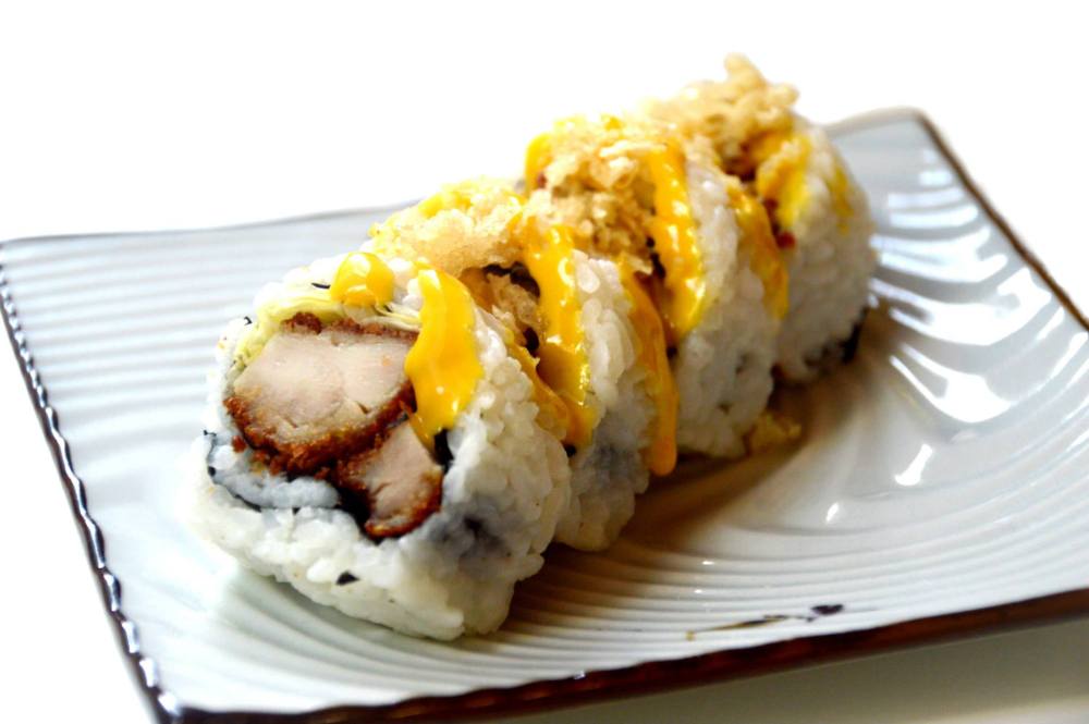 Crispy Chicken Sushi