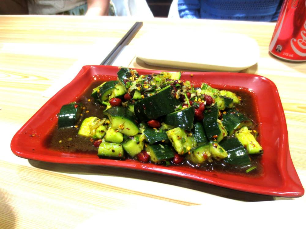 Cucumber and Peanut Salad