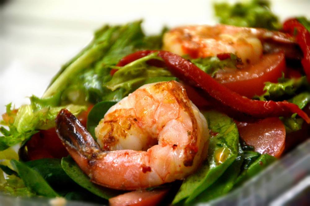 Mediterranean Prawn Salad
