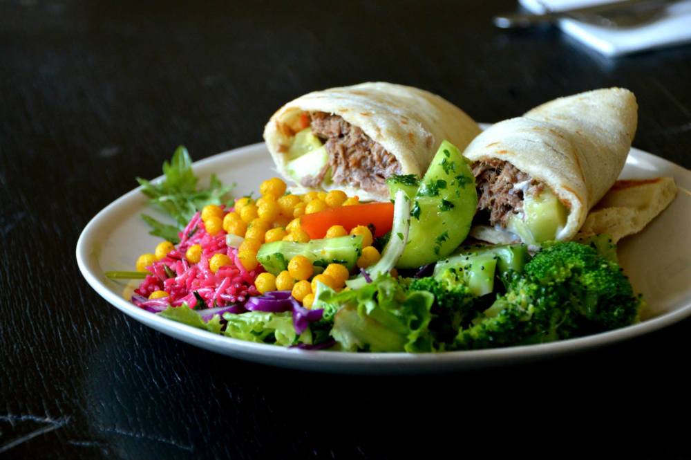Spiced Beef Wrap