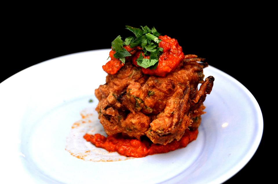 Chickpea and Spinach Fritter