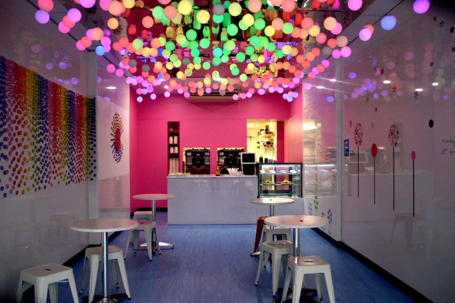 Inside the store