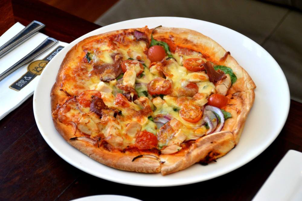 Gourmet Chicken Pizza