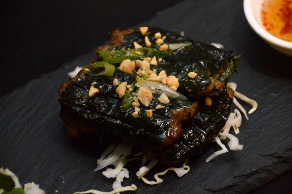 Beef Wrapped in Betel Leaves