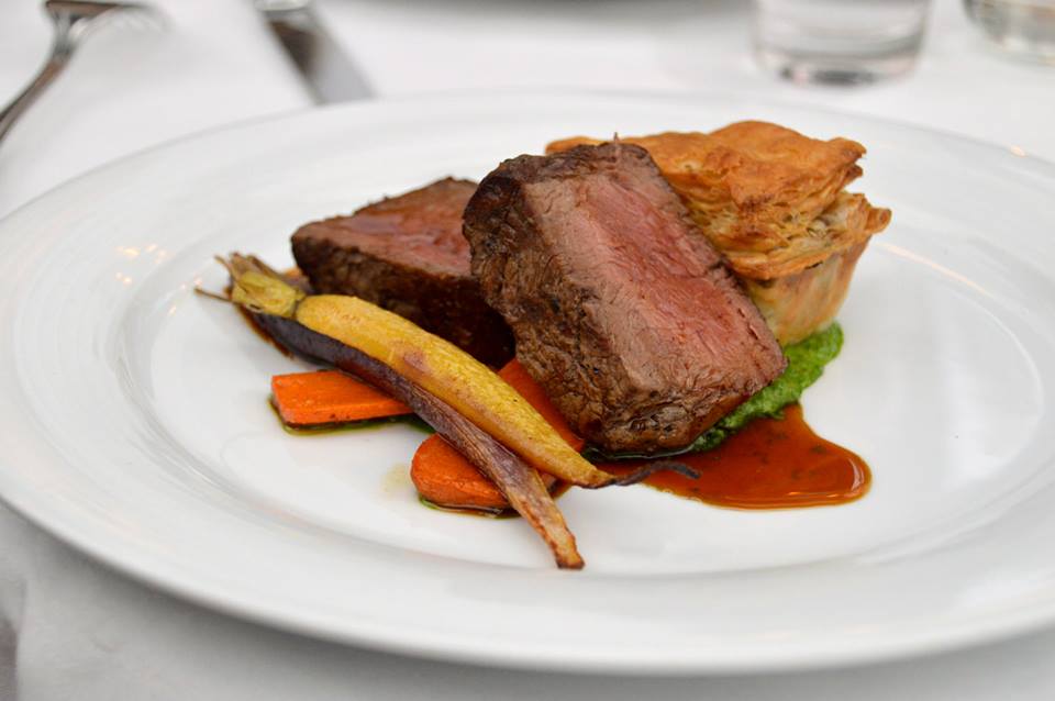 Roasted Beef Fillet with Oxtail Ragout Pie