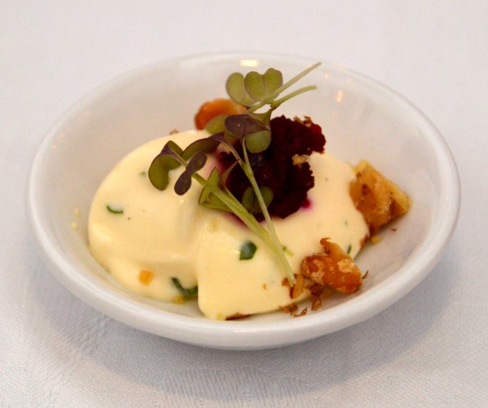 Goats Cheese with Beetroot and Walnuts