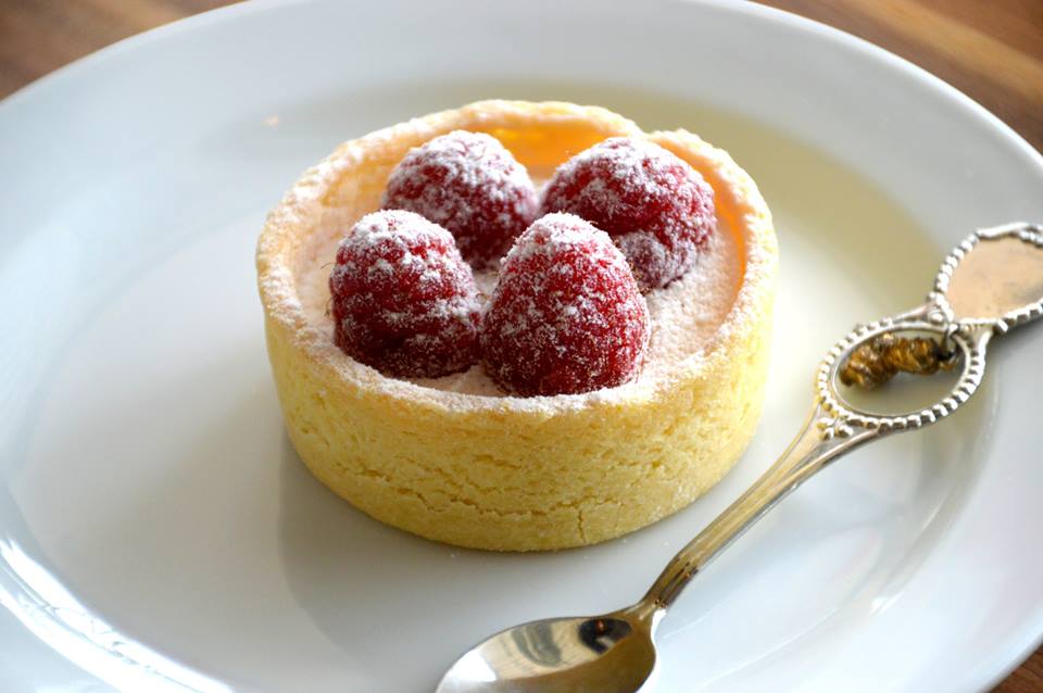 Raspberry and Passionfruit Tart