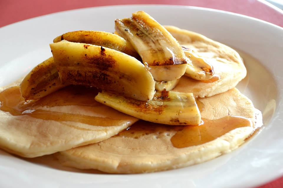 Banana and Cinnamon Pancakes