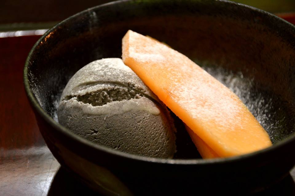 Black Sesame Ice Cream