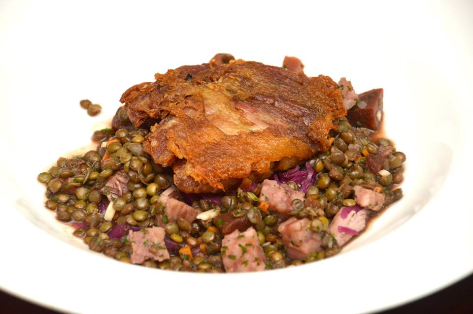 Twice Cooked Duck Leg