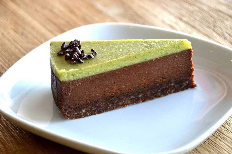 Raw Choc Mint Cheesecake