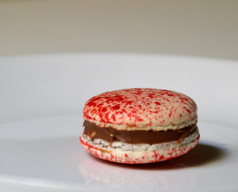 Toblerone Macaron