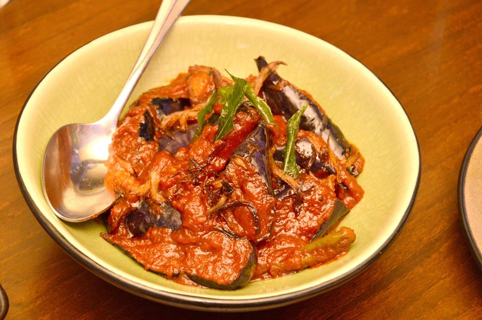 Eggplant Pachadi