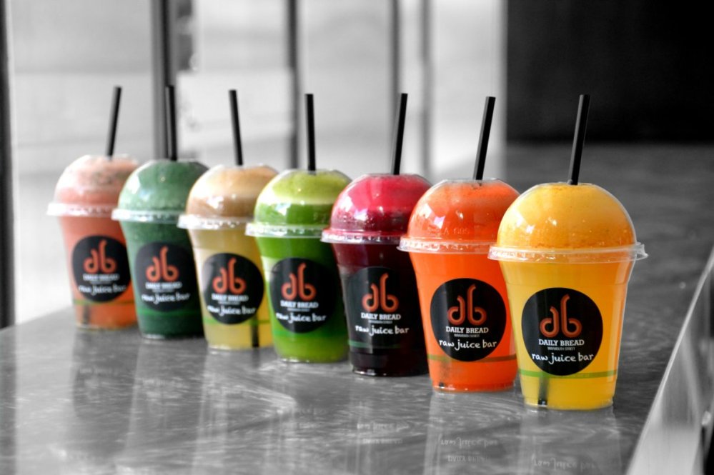 Raw and Blended Juices