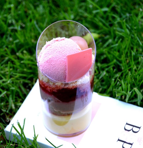 Raspberry and Milk Chocolate Mousse