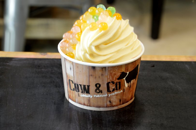 Cinnamon and Stewed Apple with Assorted Fruit Boppers