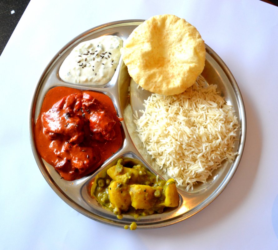 Lunchtime Curry Plate