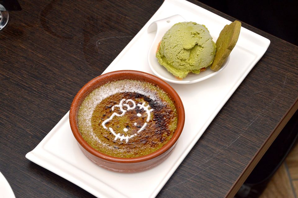Green Tea Creme Brulee