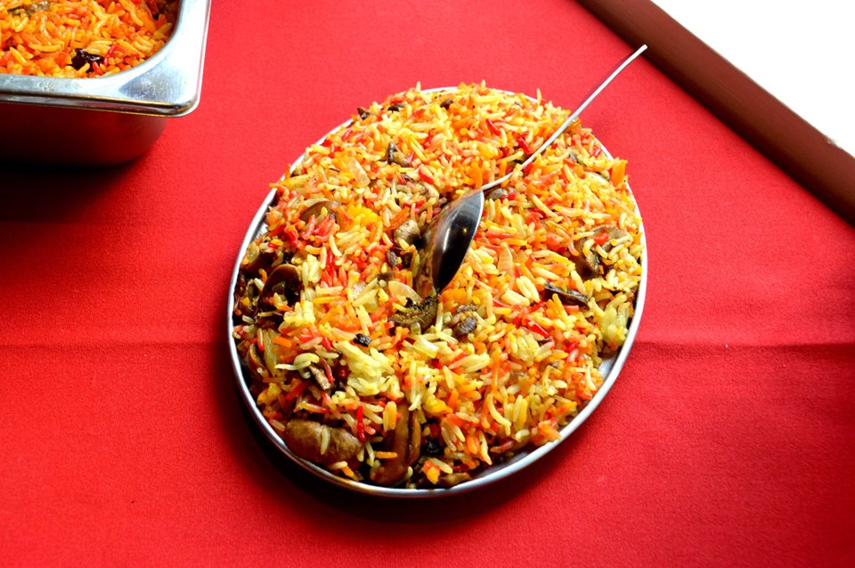 Mushroom Pilau Rice