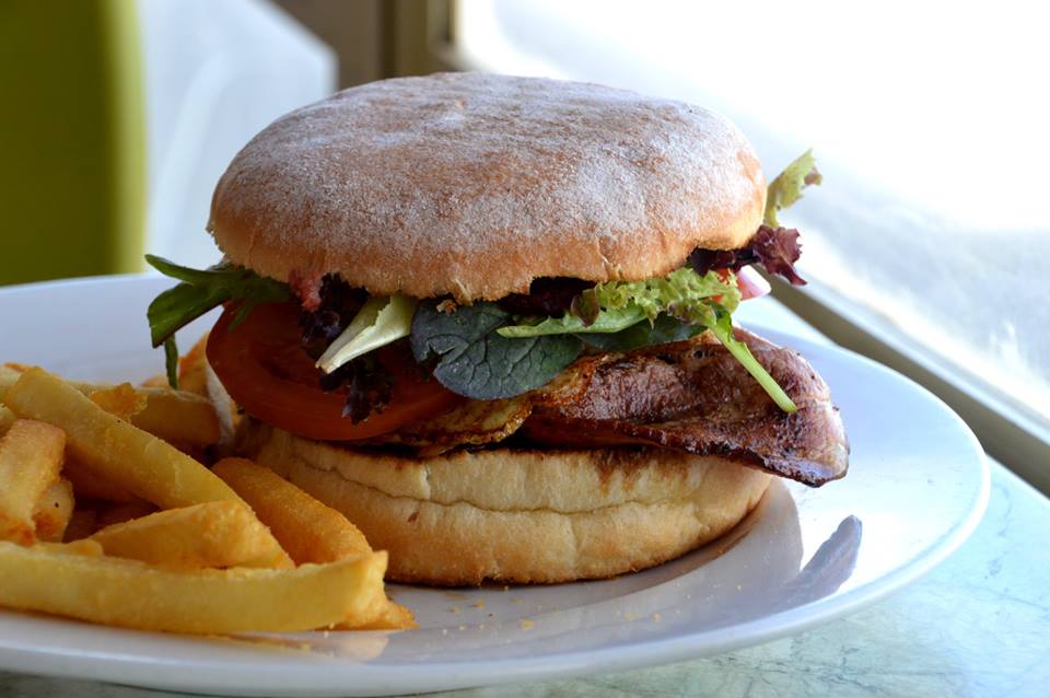 Broadway Burger with the Lot