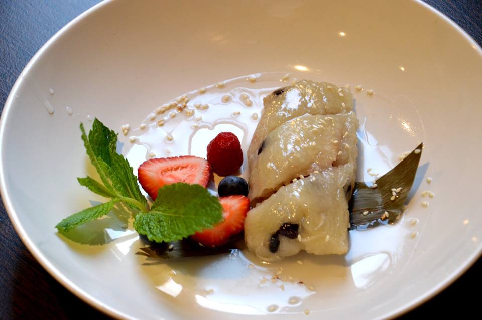 Sticky Rice with Mixed Berries