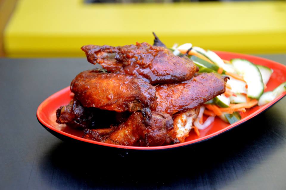 Red Korean Chicken Wings