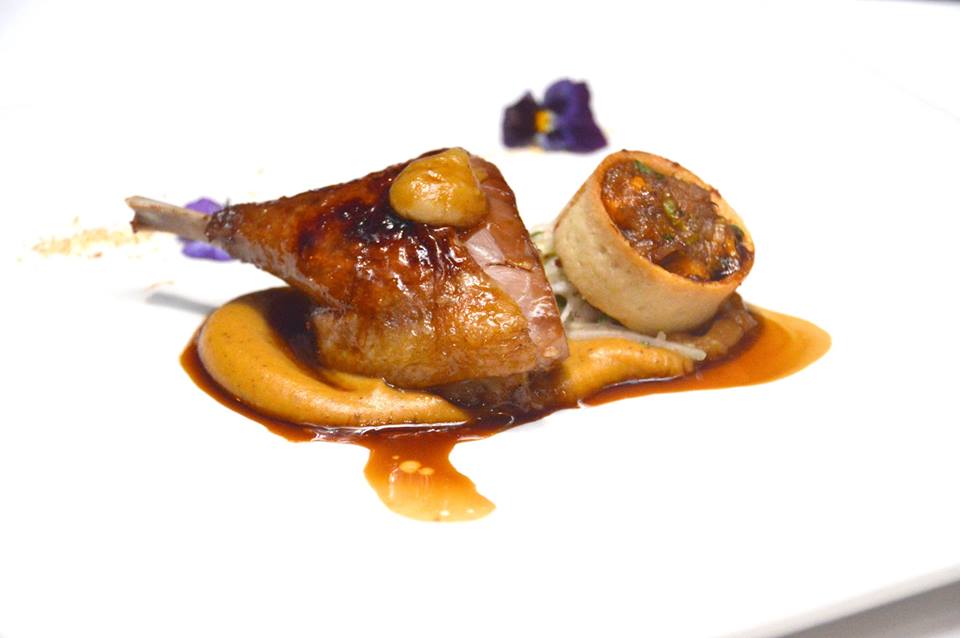 Lacquered and Confit Duck Leg