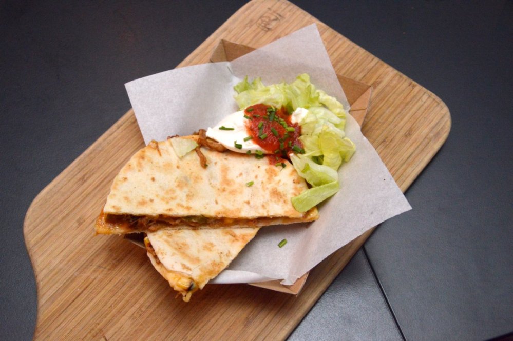 Smokey Pulled Pork Quesadilla
