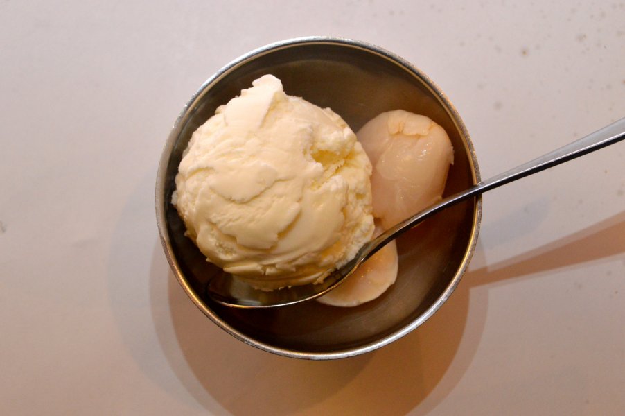 Lychees and Ice Cream