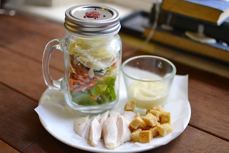 Shake Me Caesar Salad