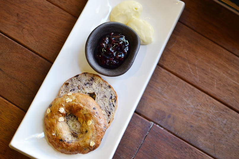 Toasted Blueberry Bagel