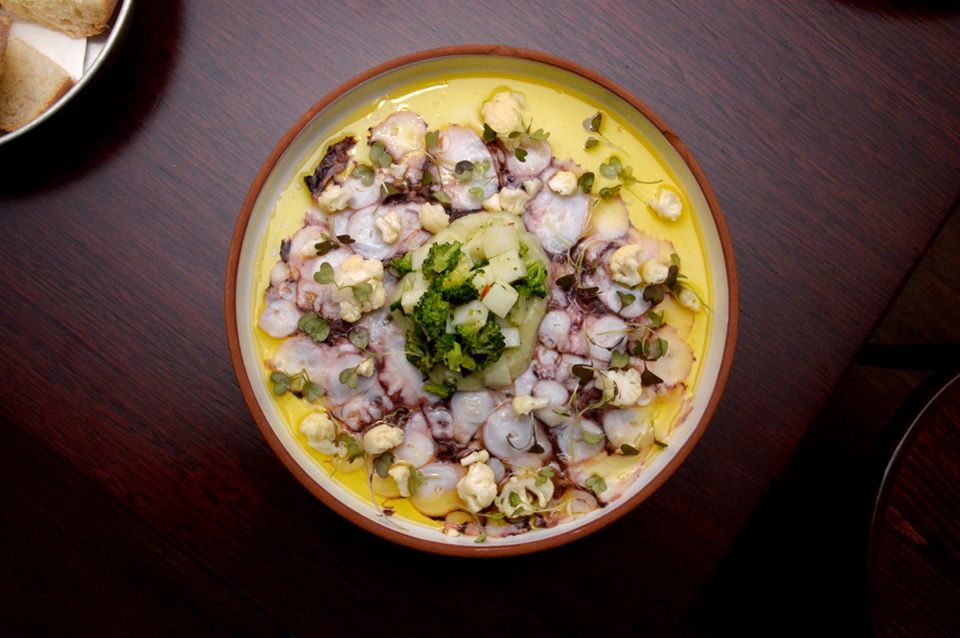 Octopus Carpaccio